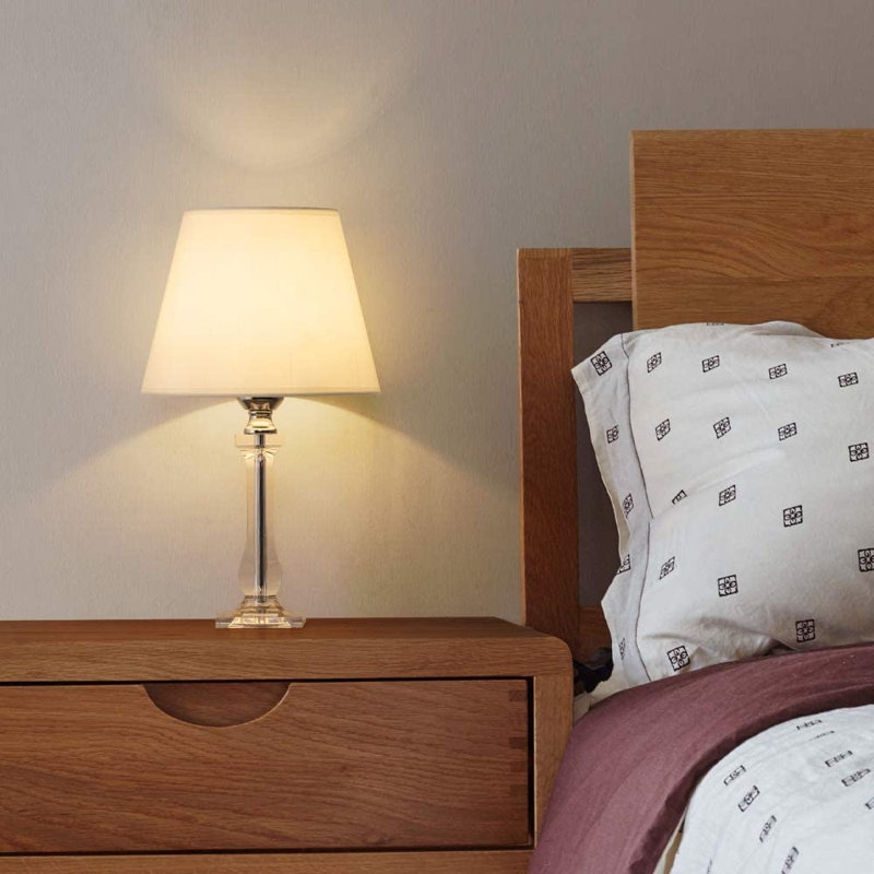 Acrylic Table Lamp, Clear