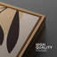 Mid-Century Shape Mid-Century Polygon Landscape Forest Plant - 2 pièces-88044843-88044844