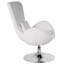 Chaise de réception pivotante avec siège incliné Marilo LeatherSoft - Siège d'invité-24691119