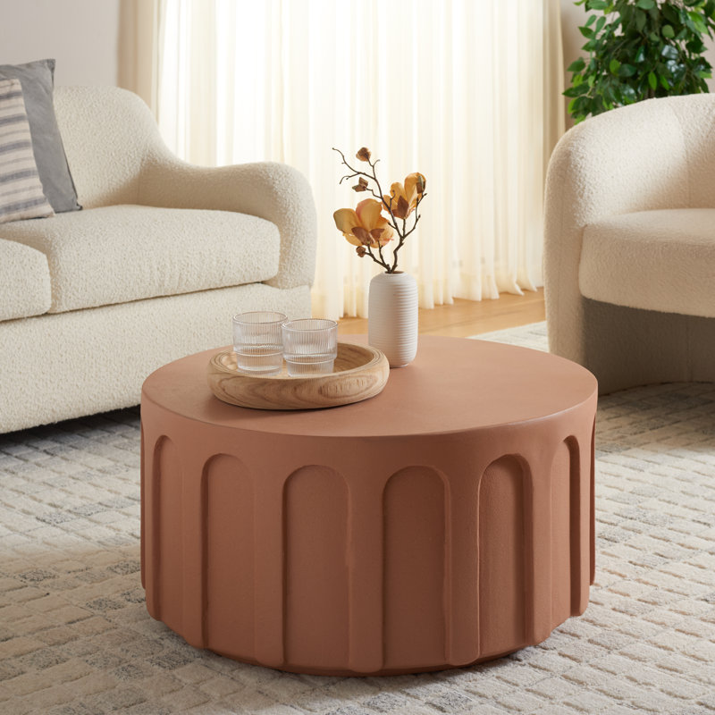Table basse Mels, Terracotta