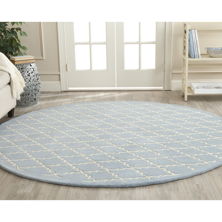 Carolene Hand Tufted Wool Geometric Rug