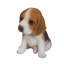 Statue chiot beagle assis