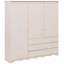 Rolla 3 Door Solid Wood Wardrobe-28040474