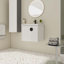 Petit meuble-lavabo avec lavabo-294681743-294681736
