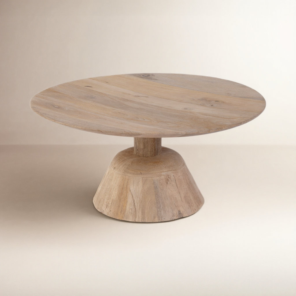 30" Round Mango Coffee Table