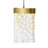 Mini-luminaire suspendu en laiton Braxten-94314906