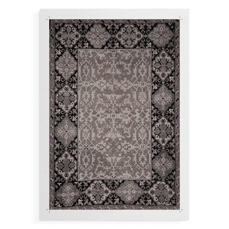 Reproduction abstraite rétro CXC III - reproduction de toile seulement - non encadrée, H 60 po x l 40 po