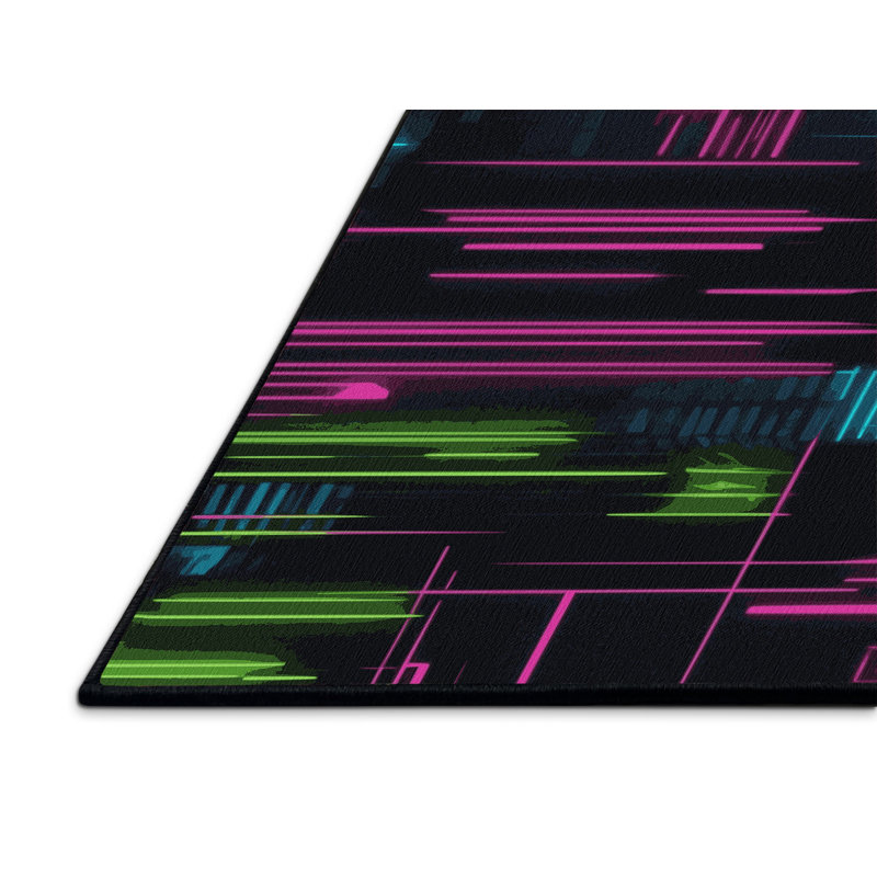 Laser Burst Rug, Rectangle 3' x 5'