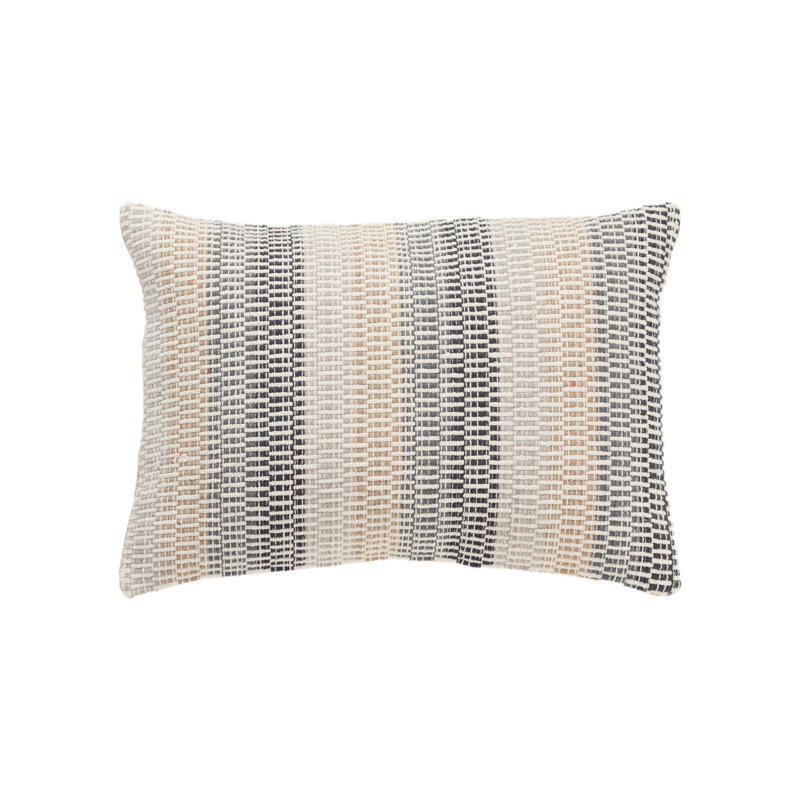 Housse et insert de coussin rectangulaire 100% coton Bruce