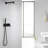 Wall Mounted Bathroom Rain Hot And Cold Complete