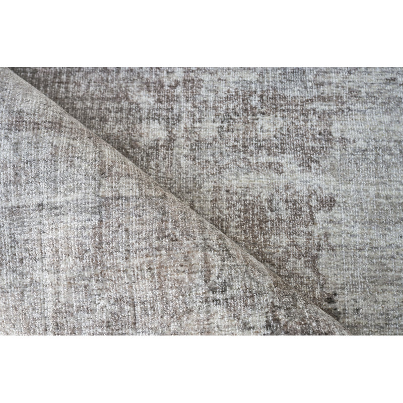 Stone Wash Gazni Abstract Area Rug, Rectangle 10' x 14'
