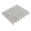 11.6" X 12" Linear Marble Mosaic Tile-60739592