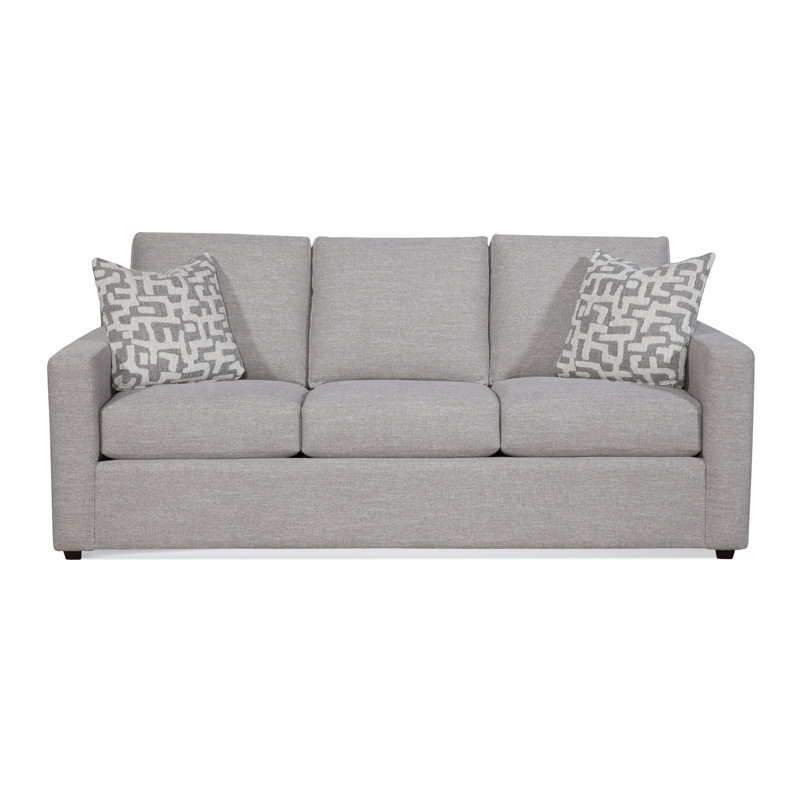 Durham Queen Sleeper Sofa, Gel Memory Foam, Beige Cotton; 0366-94