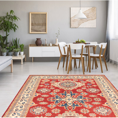 Odda One-of-a-Kind 6'9" X 9'9" New Age Wool Area Rug in
