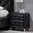 Soft Padded Modern Bedside Table
