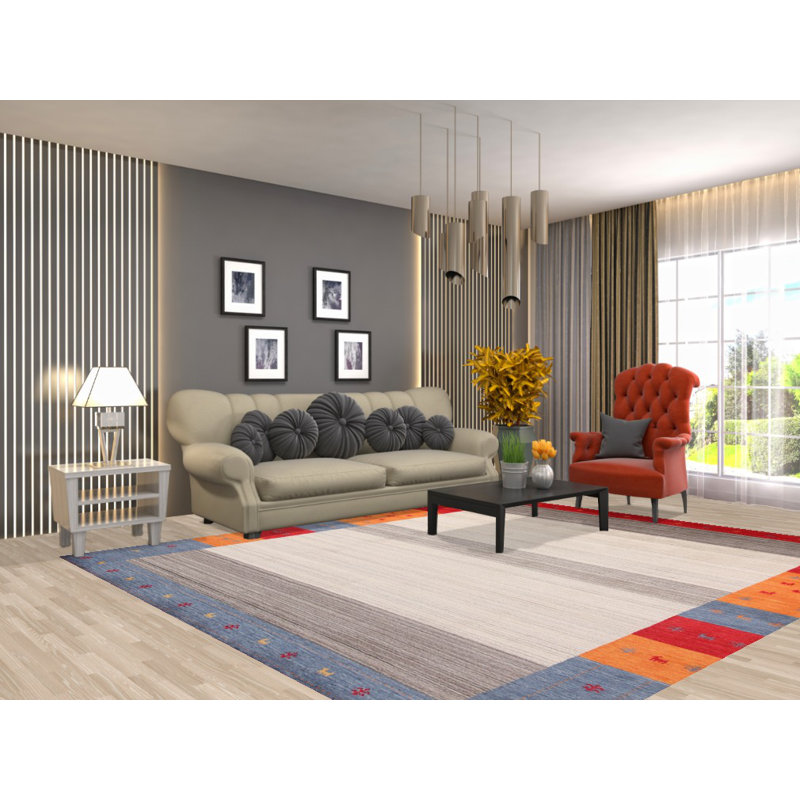 Tapis indien fait à la main Gabbeh