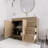 42'' Single Bathroom Vanity with Acrylic Top