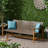 3 Seater Patio - Wood And For Relaxation Outdoor Living Comfort-1794741954