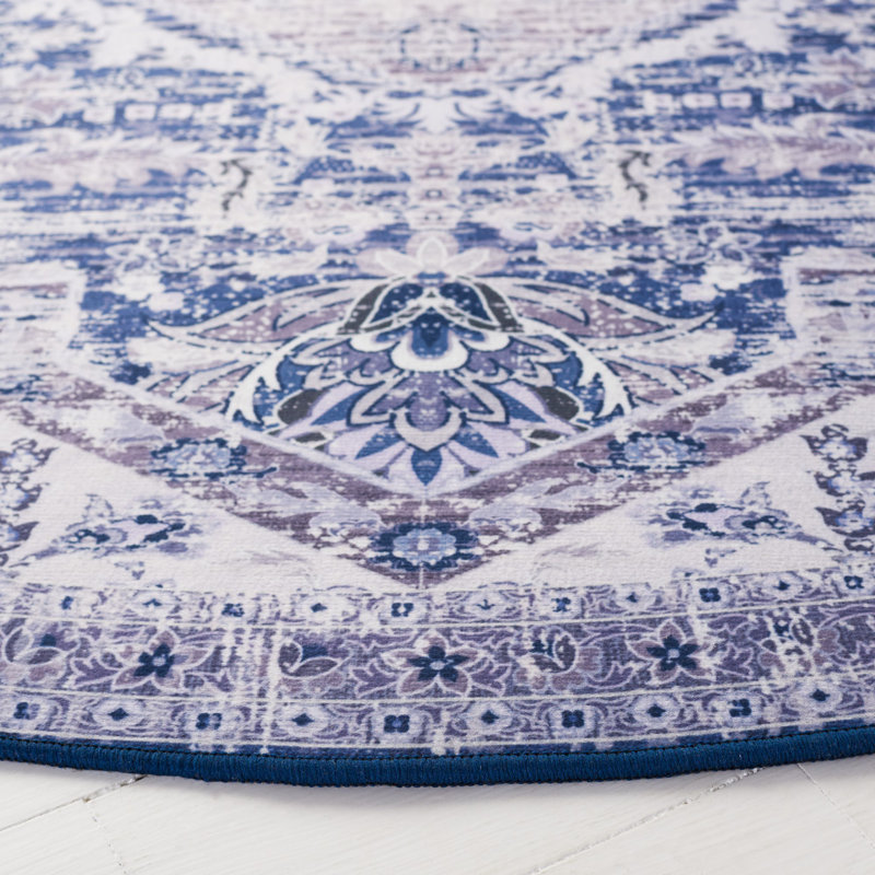 Pashen Performance Machine Washable Oriental Rug, Rectangle 8' x 10'