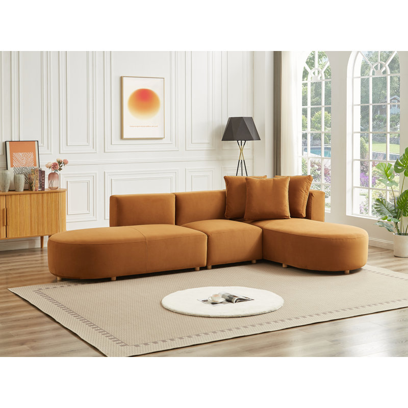 Canapé modulaire 3 pièces Bobseine, Face à la droite