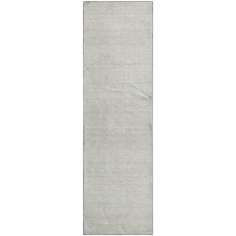 Tapis ivoire Prisco lavable à la machine de qualité supérieure, Tapis de couloir 2 pi 3 po x 7 pi 6 po