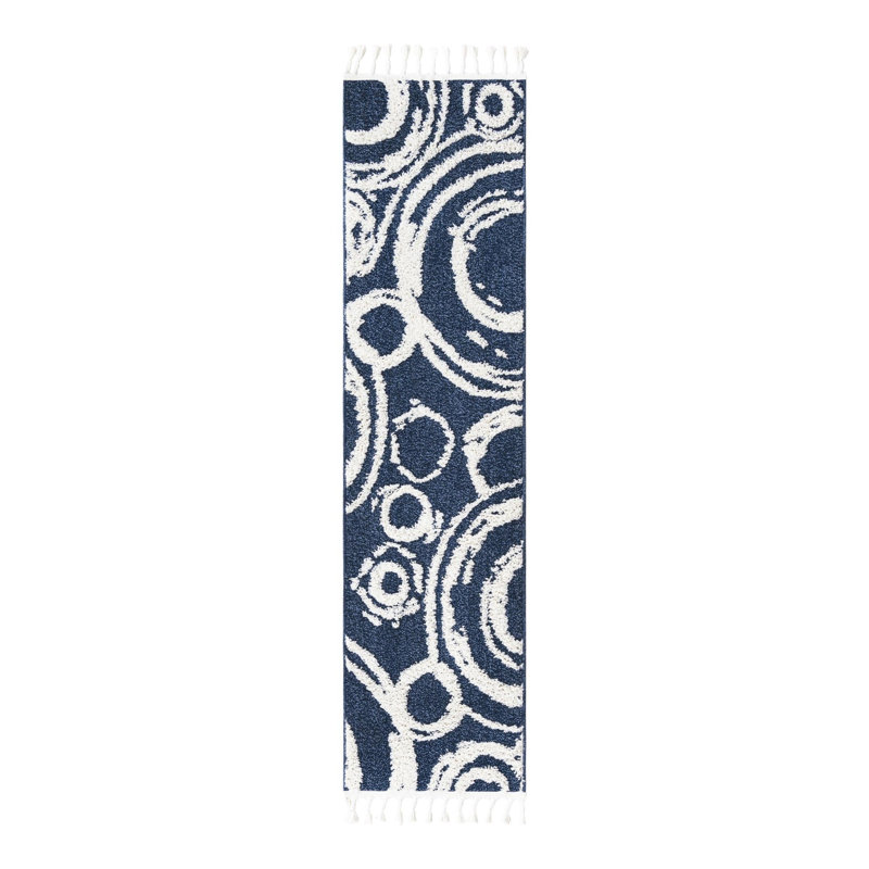 Dimko Abstract Indoor Rug, Runner 2' x 8'