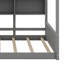 Lit sur pied avec tablette de rangement-603207050