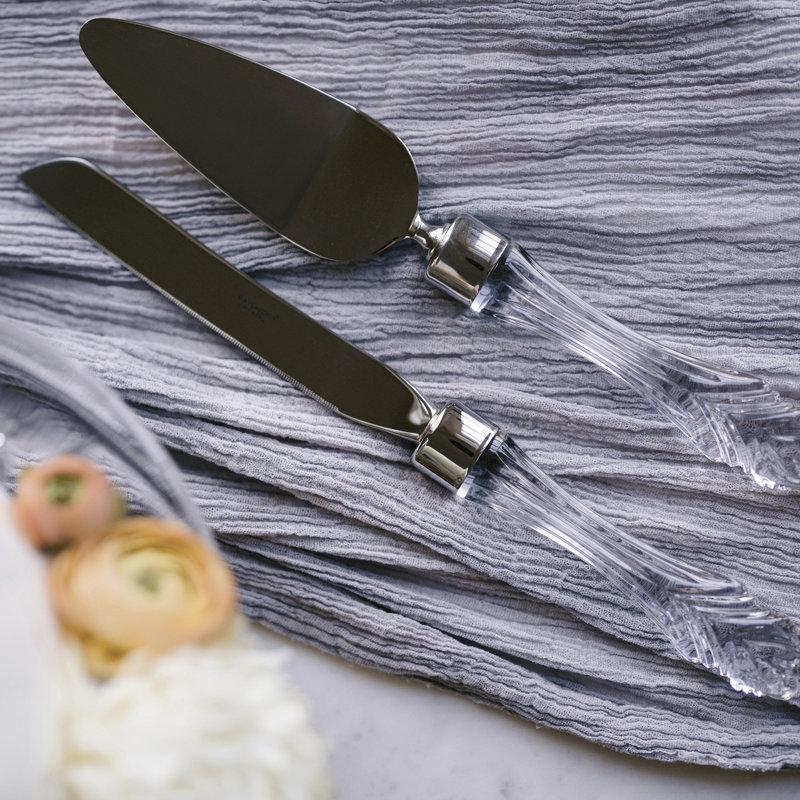 Waterford Bridal Cake Knife & Server