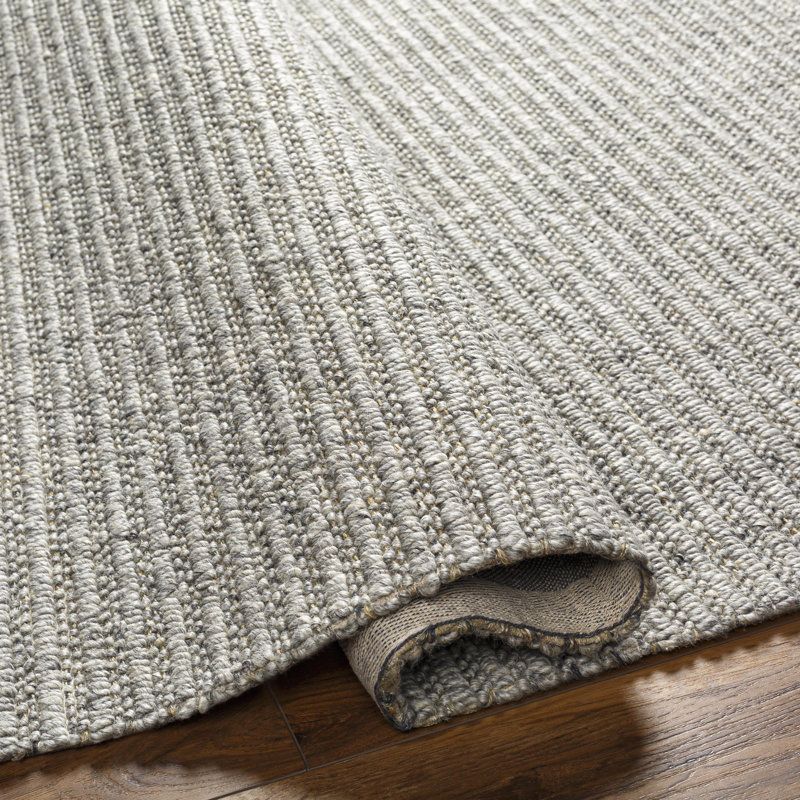 Anacari Area Rug in Gray, Rectangle 2' x 3'