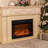 Colerane 23'' W Electric Fireplace Insert-1459615589
