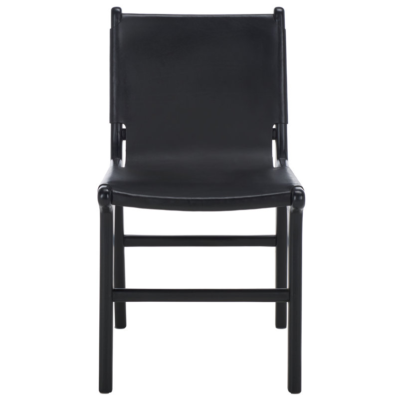 Cassaphina Leather Dining Chair, Black