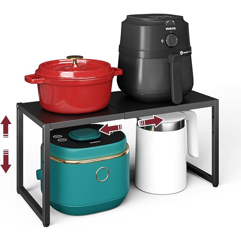 Metal Rectangle Free Standing Pot Rack
