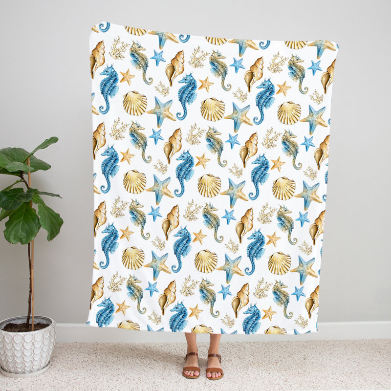 Throw Blanket, 51" W x 60" L