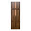 H 70,05 po, armoire de présentation moderne en bois, 4 portes coulissantes à 4 niveaux, cuisine, salle à manger, armoire de rangement multifonctionnelle H 2 portes pour la cuisine et le bureau