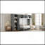 Grand lit escamotable mural avec armoires-346299447
