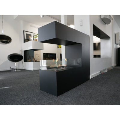 Ivy Bronx 70cm W Bio-Ethanol Fireplace with 8190 BTU
