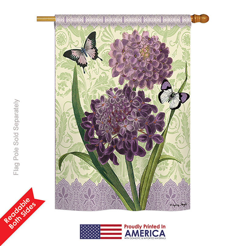 Double Sided Polyester Animal Garden Flag, 18.5" H x 13" W