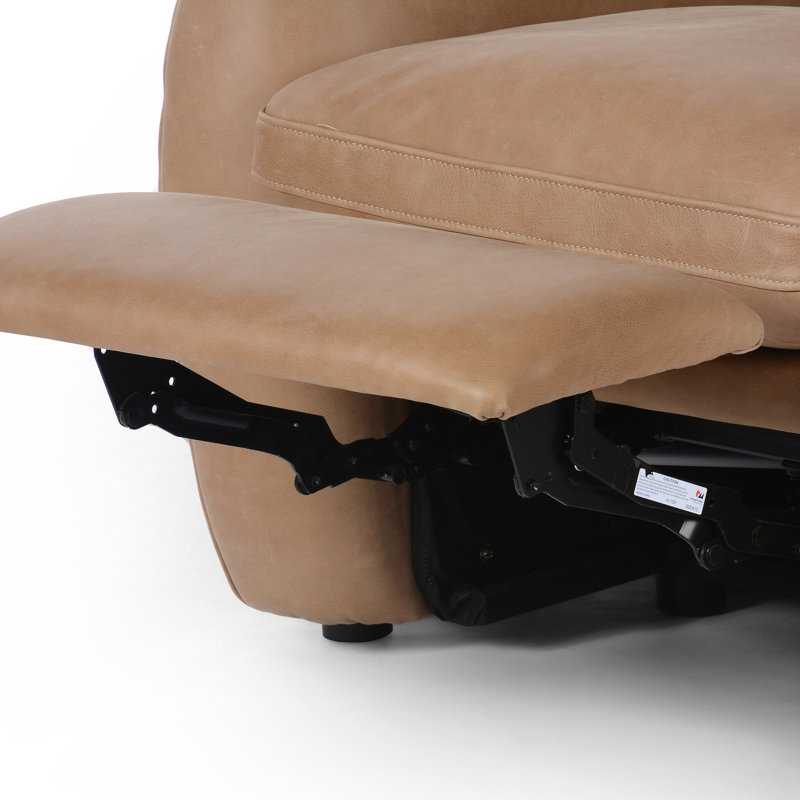 Crawford Power Recliner-Palermo Drift, Palermo Drift Leather