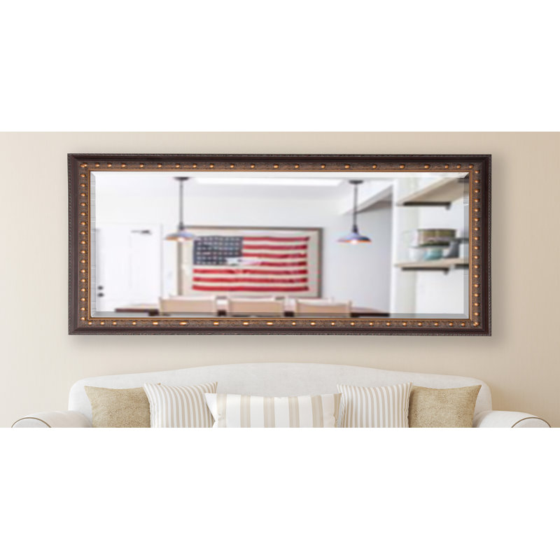 Solid Wood Flat Mirror, 69" H x 28.5" W