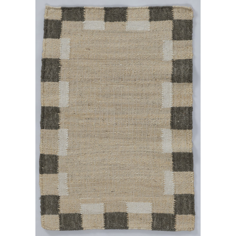 Tapis d'intérieur en jute Heidi, 2 pi x 3 pi, Vert