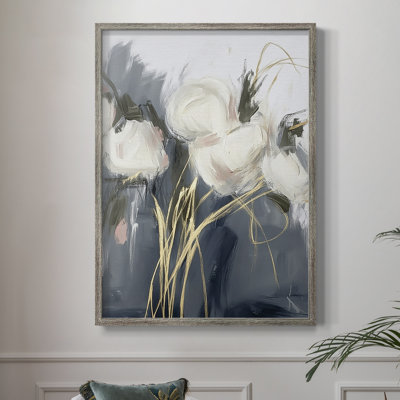 Reproduction encadrée FLORAL Series DCLxxix - bois massif