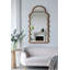 Miroir 30 po x 1,5 po x 55 po avec cadre unique