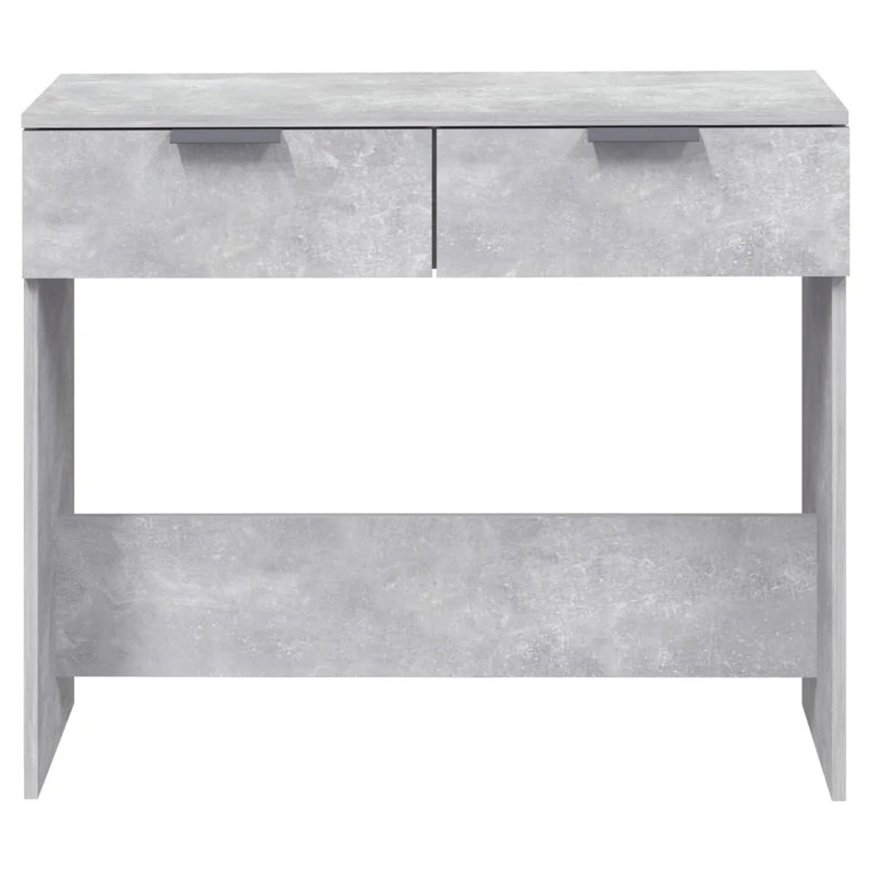 Johnath 90cm Console Table, Concrete Grey