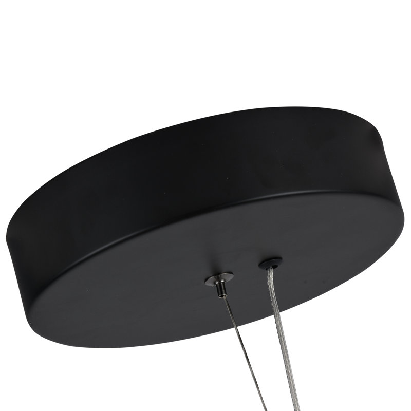 Richas 3 - Light Dimmable LED Lantern Square / Rectangle Chandelier