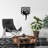 Elegant Decorative Metal Wall Accessory, Black, 19.7 x 27.6 inches | 100% Metal Construction, Thickness: 0.06 inches | Perfect for Home Decor, Living Room, & Office Spaces, Durable & Stylish Design