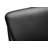 Ergonomic Adjustable Height Swivel Office Chair With Armrests And Black Leather Look, Perfect For Modern Workspaces