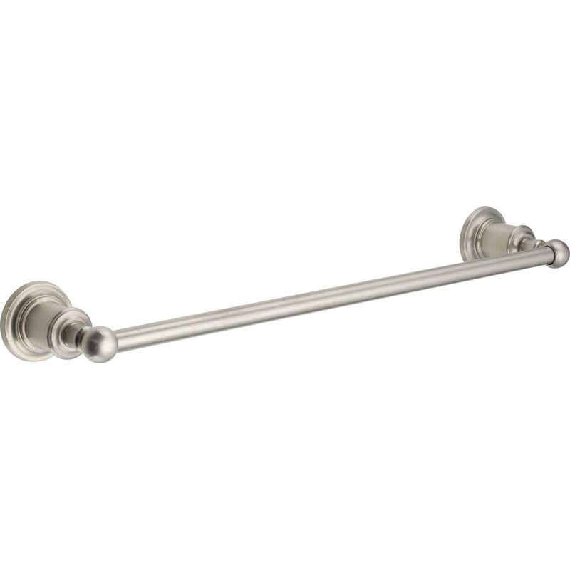 Miramar Towel Bar, Polished Nickel, 2.31" H x 32.63" W x 3.81" D