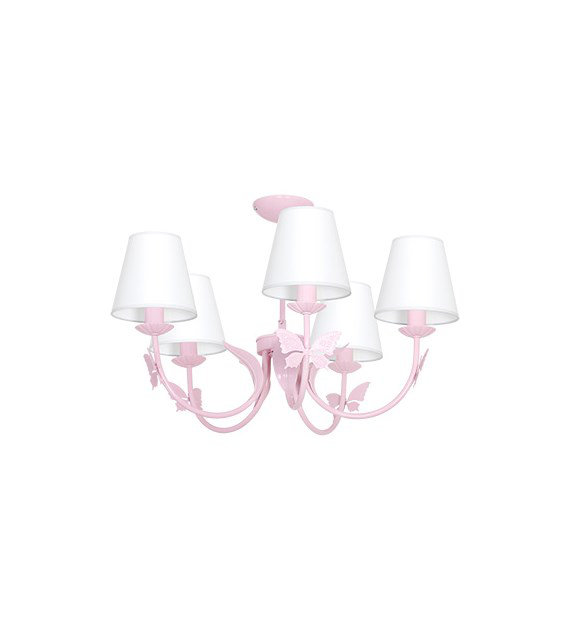 Berta 5 - Light Shaded Chandelier