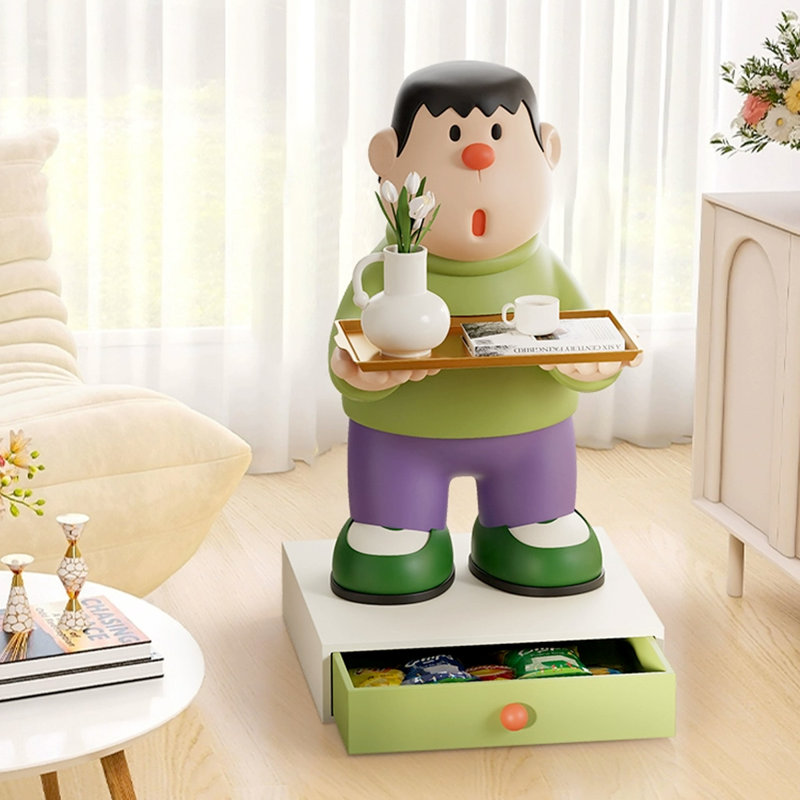Figurines et objets décoratifs modernes en résine