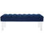 Banc en velours Valet-807849731
